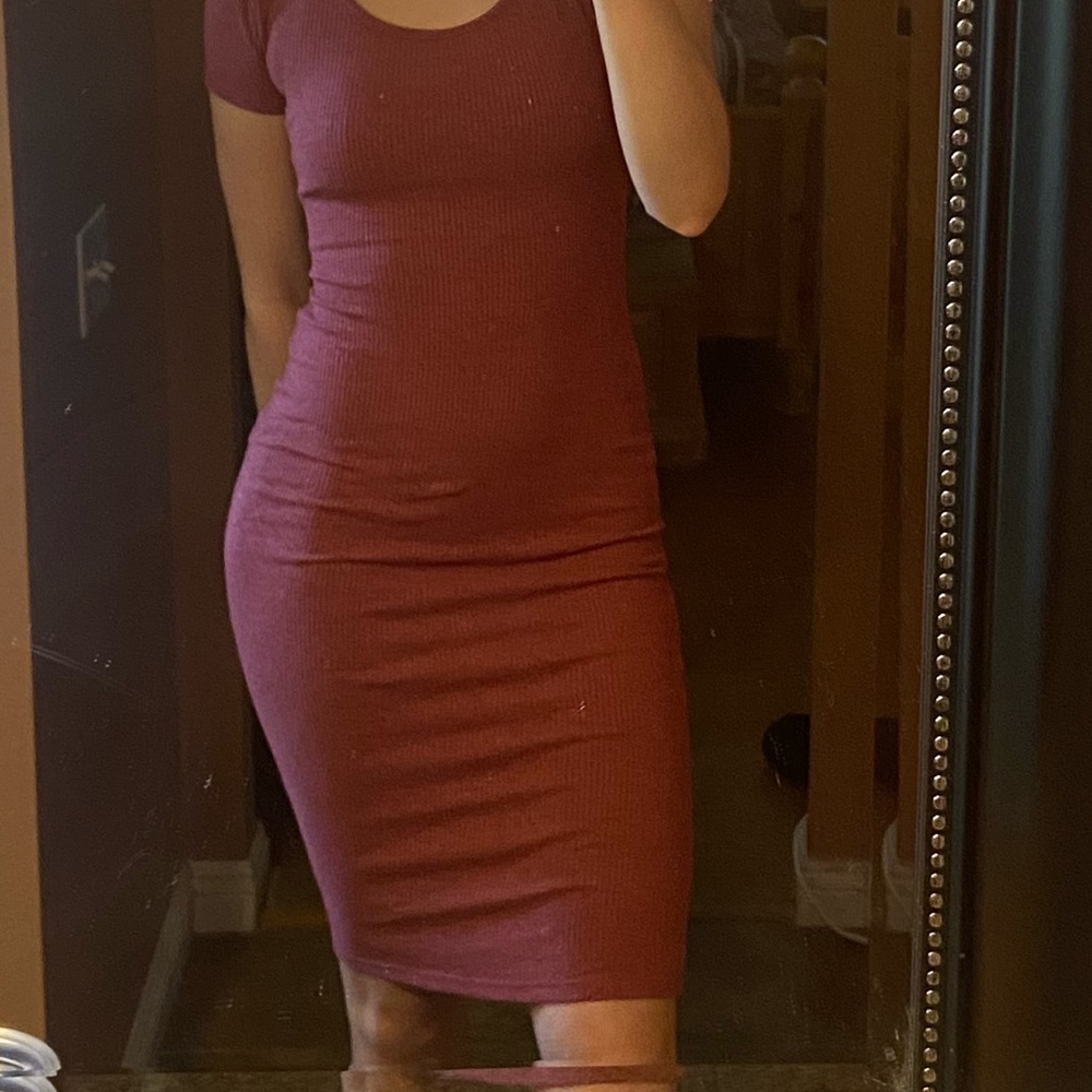 Casual sweater dress